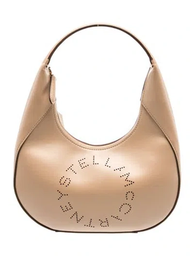 Pre-owned Stella Mccartney Vegetarian Leather Top Handle Bag W/ Tags In Neutral