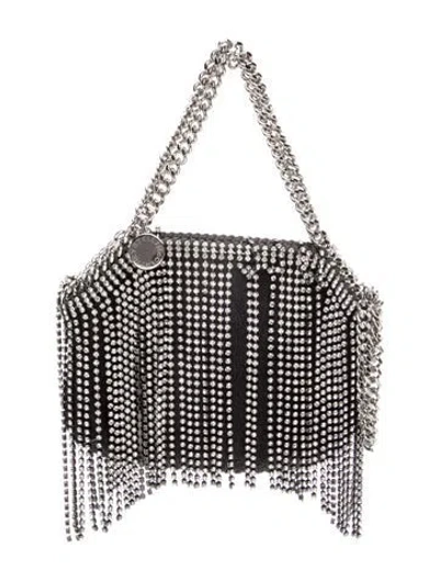 Pre-owned Stella Mccartney Vegetarian Leather Tote In Black