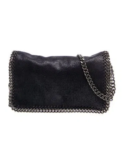 Pre-owned Stella Mccartney Vegetarian Suede Clutch In Blue