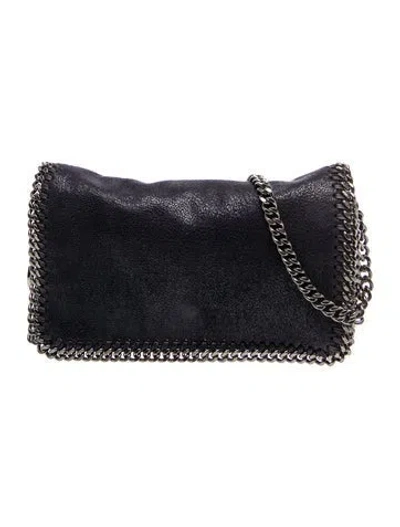 Pre-owned Stella Mccartney Vegetarian Suede Clutch In Blue