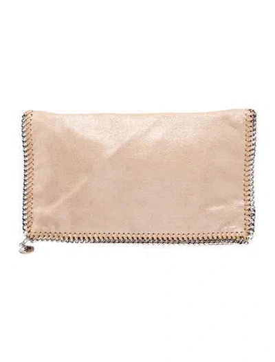 Pre-owned Stella Mccartney Vegetarian Suede Clutch In Brown