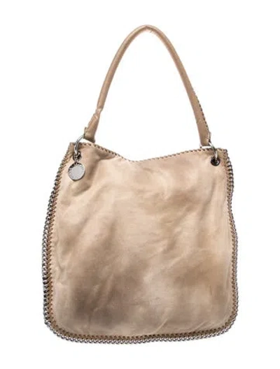 Pre-owned Stella Mccartney Vegetarian Suede Shoulder Bag In Brown