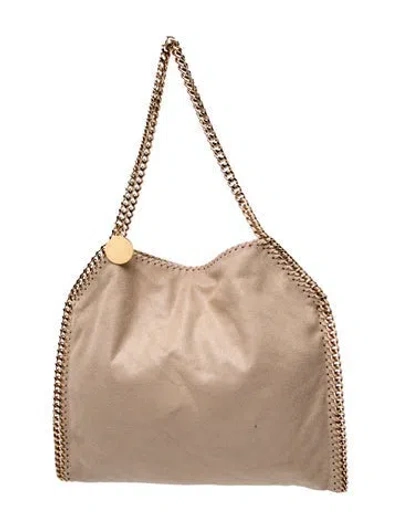 Pre-owned Stella Mccartney Vegetarian Suede Top Handle Bag In Pink