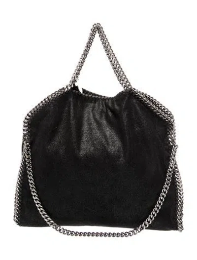 Pre-owned Stella Mccartney Vegetarian Suede Tote In Black