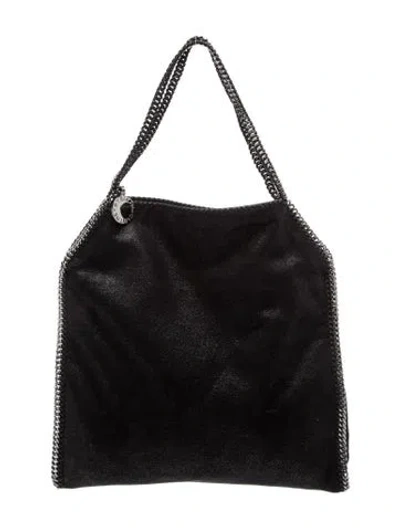 Pre-owned Stella Mccartney Vegetarian Suede Tote In Black
