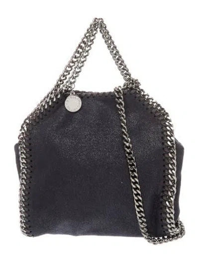 Pre-owned Stella Mccartney Vegetarian Suede Tote In Black