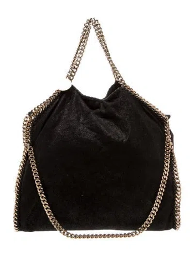 Pre-owned Stella Mccartney Vegetarian Suede Tote In Black
