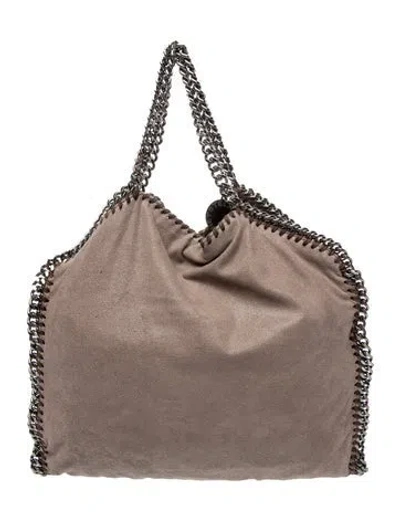 Pre-owned Stella Mccartney Vegetarian Suede Tote In Brown