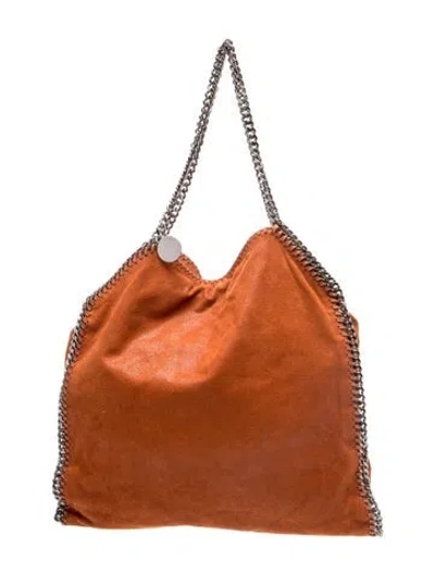 Pre-owned Stella Mccartney Vegetarian Suede Tote In Brown