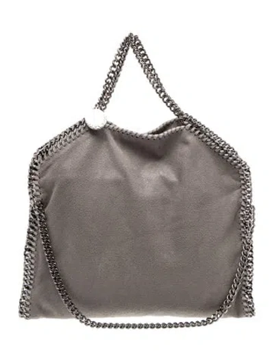 Pre-owned Stella Mccartney Vegetarian Suede Tote In Gray