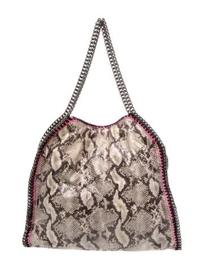 Pre-owned Stella Mccartney Vegetarian Suede Tote In Gray