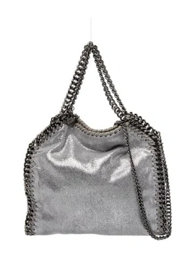 Pre-owned Stella Mccartney Vegetarian Suede Tote In Gray
