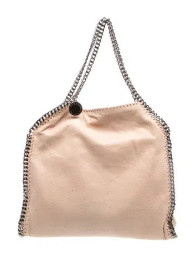 Pre-owned Stella Mccartney Vegetarian Suede Tote In Neutral