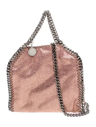Pre-owned Stella Mccartney Vegetarian Suede Tote In Pink