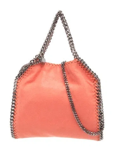 Pre-owned Stella Mccartney Vegetarian Suede Tote In Pink