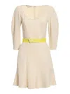 Stella Mccartney Crêpe Dress In Color Carne Y Neutral