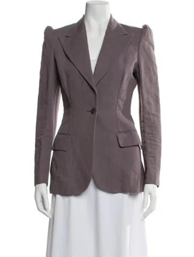 Pre-owned Stella Mccartney Vintage 2002 Blazer In Gray
