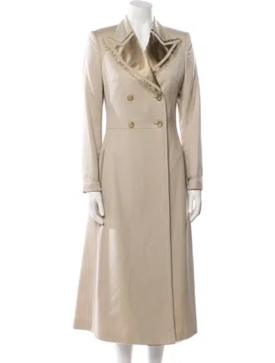 Pre-owned Stella Mccartney Vintage 2002 Trench Coat In Neutral