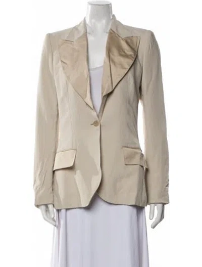 Pre-owned Stella Mccartney Vintage 2003 Blazer In Neutral