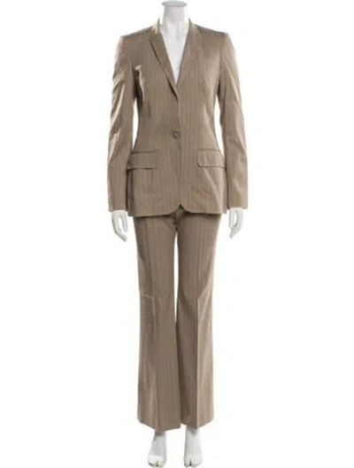 Pre-owned Stella Mccartney Vintage 2003 Pantsuit In Neutral