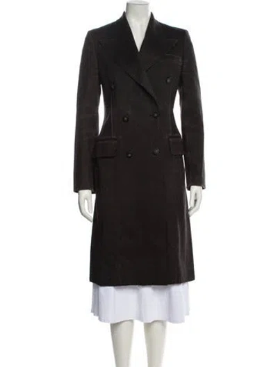 Pre-owned Stella Mccartney Vintage 2004 Trench Coat In Black