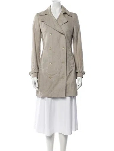 Pre-owned Stella Mccartney Vintage 2004 Trench Coat In Neutral