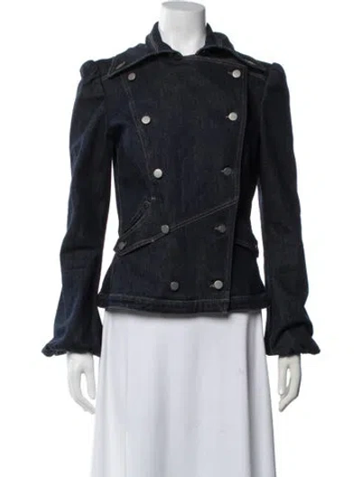 Pre-owned Stella Mccartney Vintage 2005 Denim Jacket In Blue
