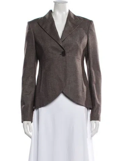 Pre-owned Stella Mccartney Vintage 2006 Blazer In Brown