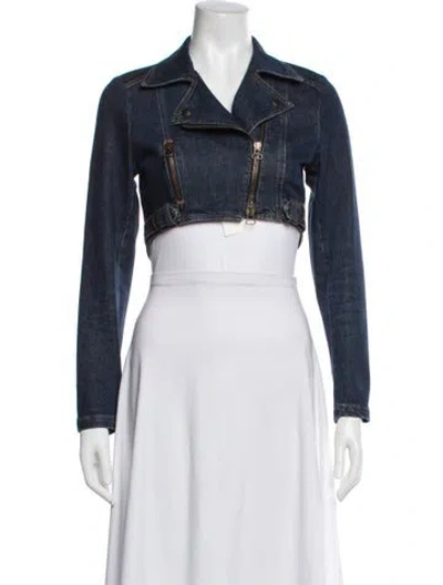 Pre-owned Stella Mccartney Vintage 2006 Denim Jacket In Blue