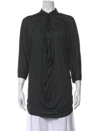 Pre-owned Stella Mccartney Vintage 2006 Top In Gray