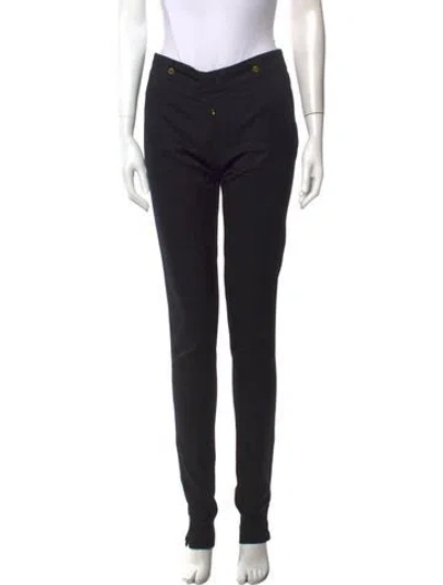 Pre-owned Stella Mccartney Vintage Skinny Leg Pants In Black
