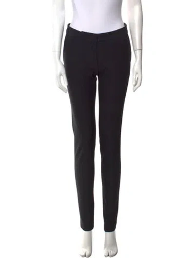 Pre-owned Stella Mccartney Vintage Skinny Leg Pants In Black