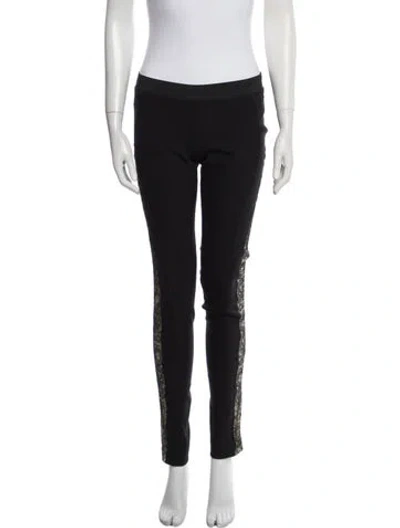 Pre-owned Stella Mccartney Vintage Skinny Leg Pants In Black