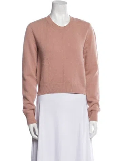 Pre-owned Stella Mccartney Virgin Wool Crew Neck Sweater In Neutral