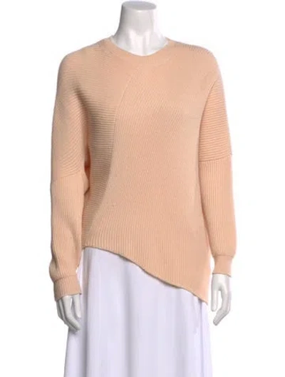 Pre-owned Stella Mccartney Virgin Wool Crew Neck Sweater In Pink