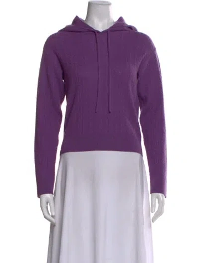 Pre-owned Stella Mccartney Virgin Wool Crew Neck Sweater In Purple