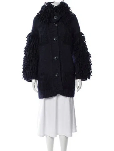 Pre-owned Stella Mccartney Virgin Wool Denim Jacket In Blue