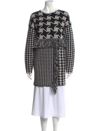 Pre-owned Stella Mccartney Virgin Wool Mini Dress In Multi