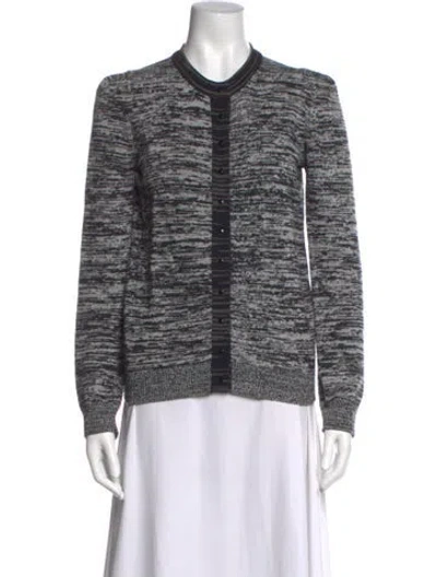 Pre-owned Stella Mccartney Virgin Wool Patterned Sweater In Multi