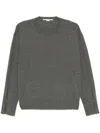 Stella Mccartney Stella Iconics Virgin Wool Sweater In Grey