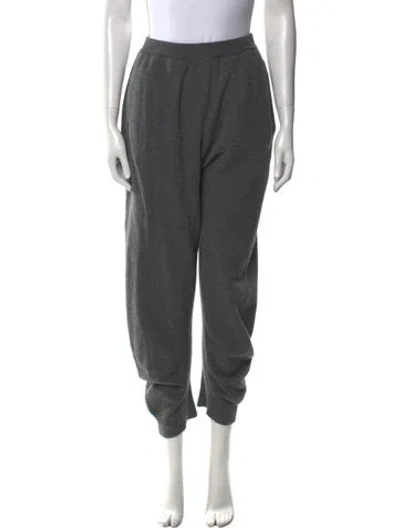 Pre-owned Stella Mccartney Virgin Wool Sweatpants In Gray