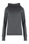 Stella Mccartney Virgin Wool Turtleneck Sweater In Gray