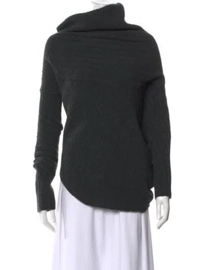 Pre-owned Stella Mccartney Virgin Wool Turtleneck Sweater In Gray