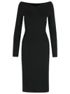 Stella Mccartney Fitted Off-the-shoulder Midi Dress