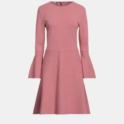 Pre-owned Stella Mccartney Viscose Mini Dress 38 In Pink