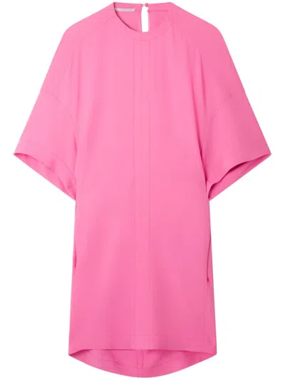 Stella Mccartney Viscose T-shirt Dress In Pink
