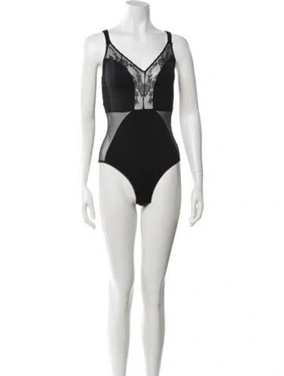 Pre-owned Stella Mccartney V-neck Sleeveless Bodysuit W/ Tags In White