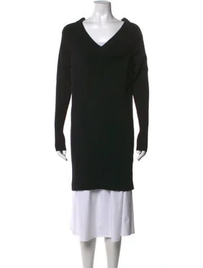 Pre-owned Stella Mccartney V-neck Sweater In Black/blue