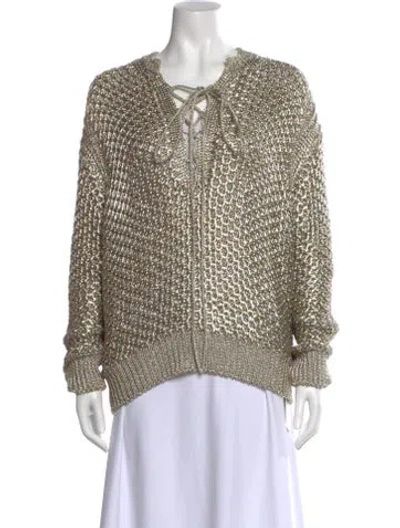Pre-owned Stella Mccartney V-neck Sweater In Multi