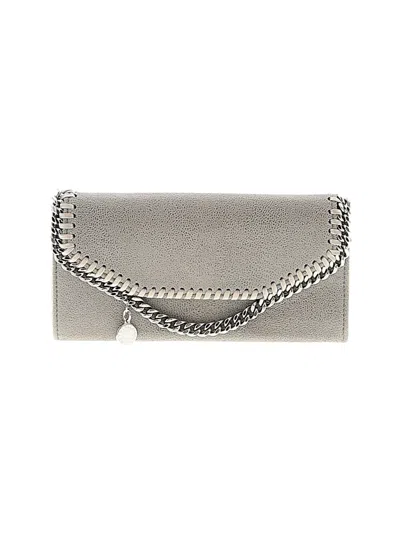 Pre-owned Stella Mccartney Wallet In Gray